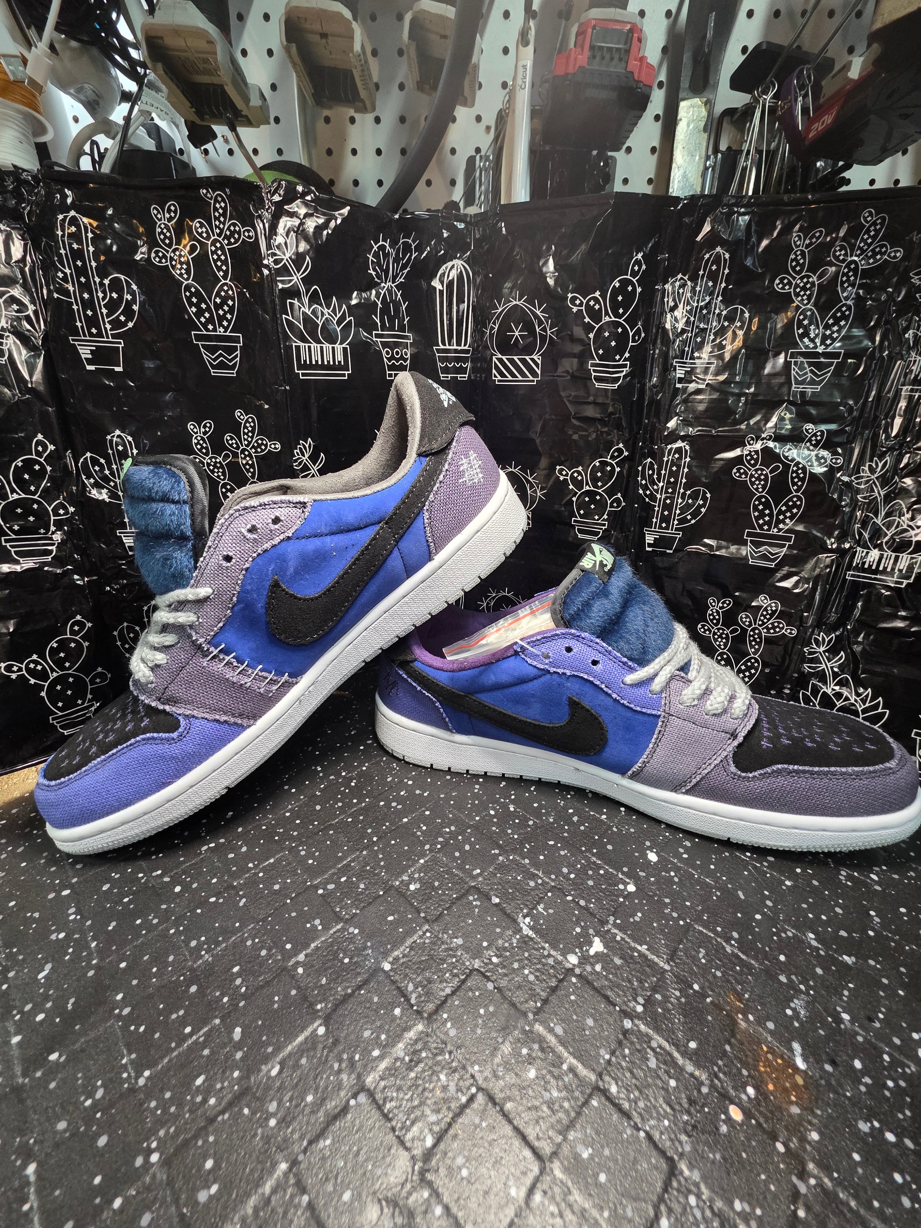Jordan 1 Low “Zion Williamson Voodoo Alternates” Inspired – Everyday Lineup *XL – US 11 &amp; US 12 – New