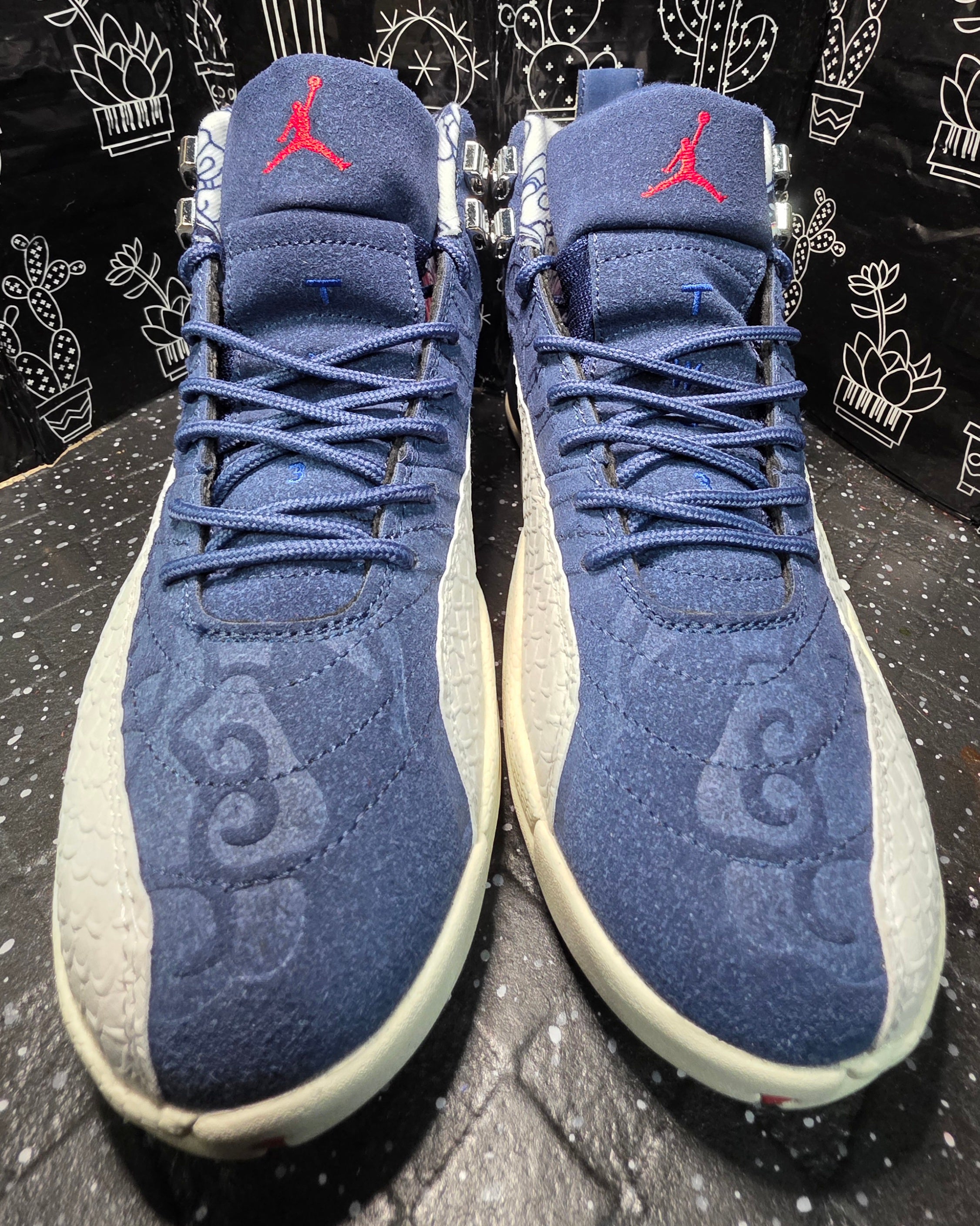 Jordan 12 “International Flight” Inspired Design  US 7 — New (No Box)