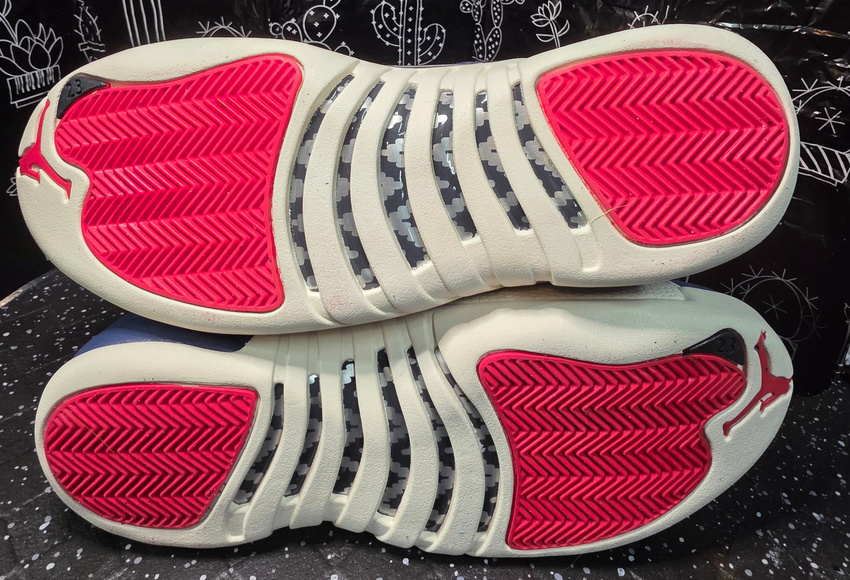 Jordan 12 “International Flight” Inspired Design  US 7 — New (No Box)