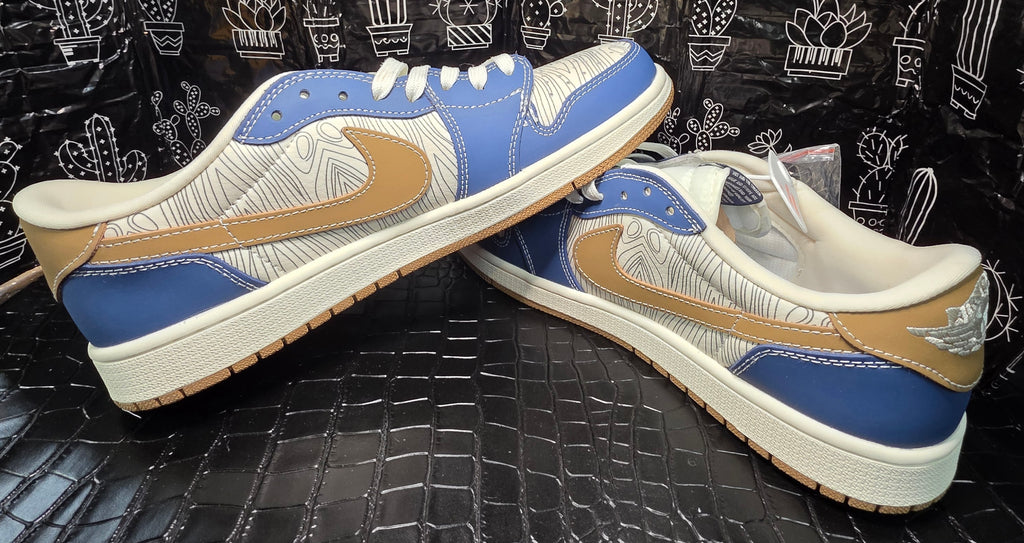 Jordan 1 Low “Travis Scott × Supreme Styled Design – Fantasy Collab”  US 11 — New with Box