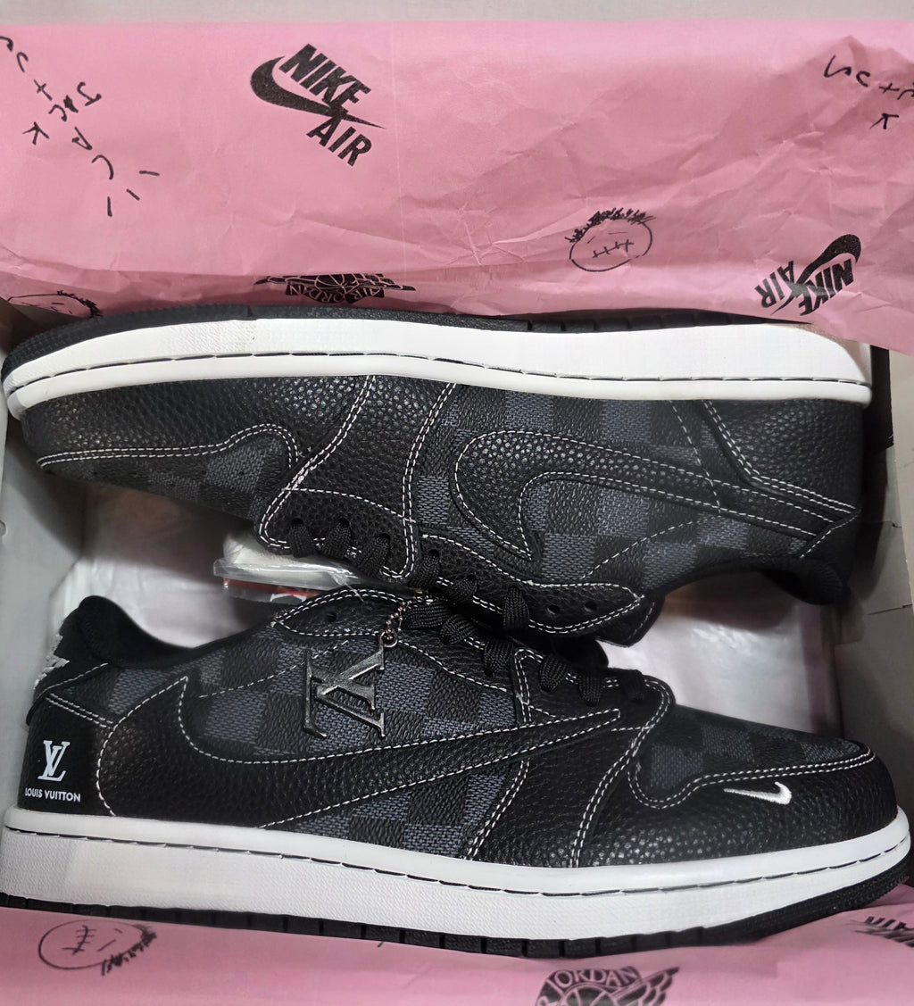 Jordan 1 Low “Cactus Jack-Designer Styled"- fantasy collab - US 11 — New