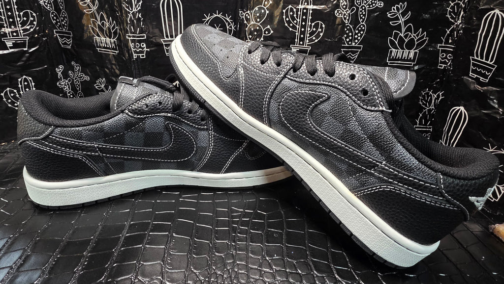 Jordan 1 Low “Cactus Jack-Designer Styled"- fantasy collab - US 11 — New