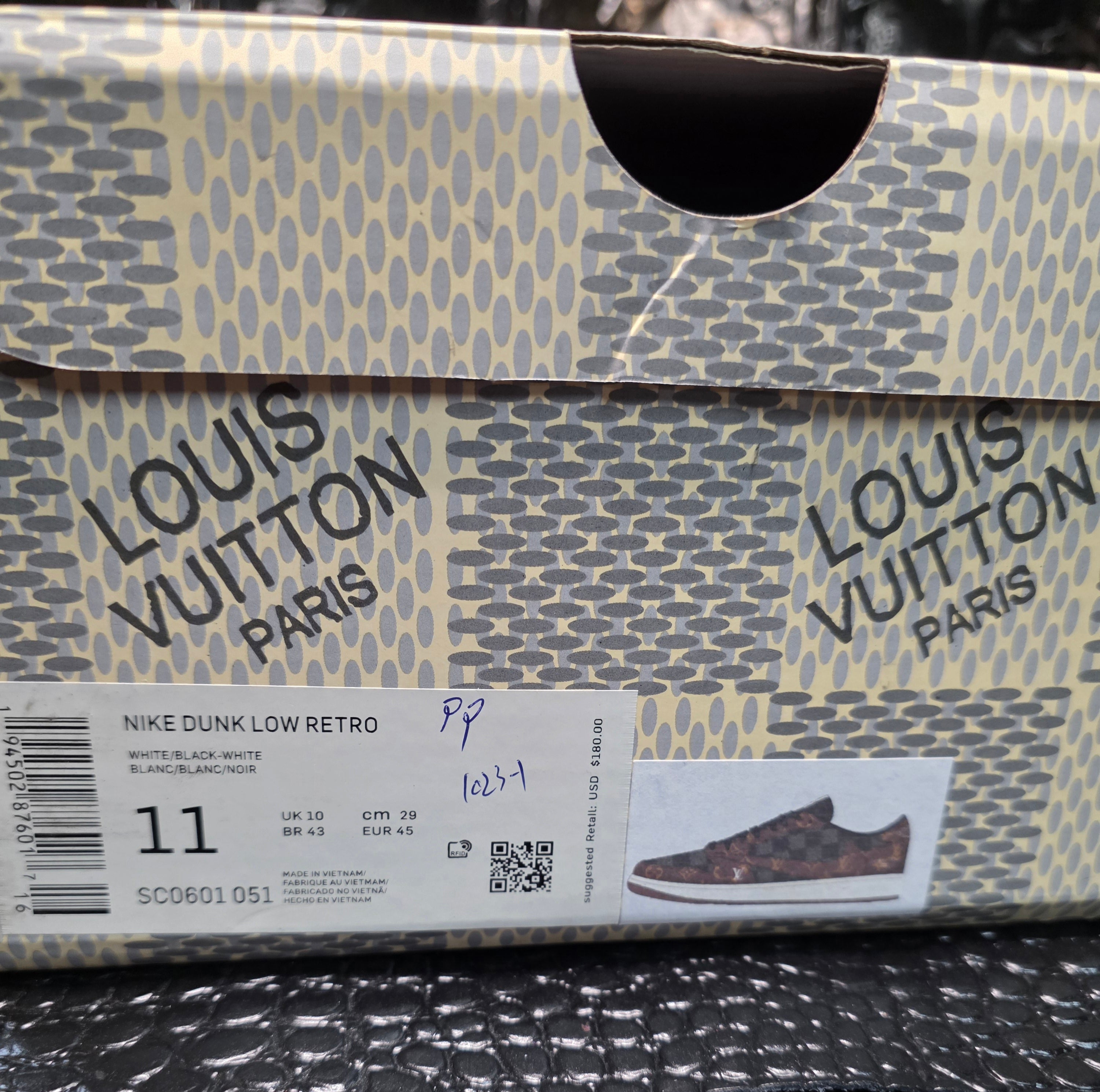 Jordan 1 Low “Cactus Jack-Designer Styled"- fantasy collab-Brown US 11 — New