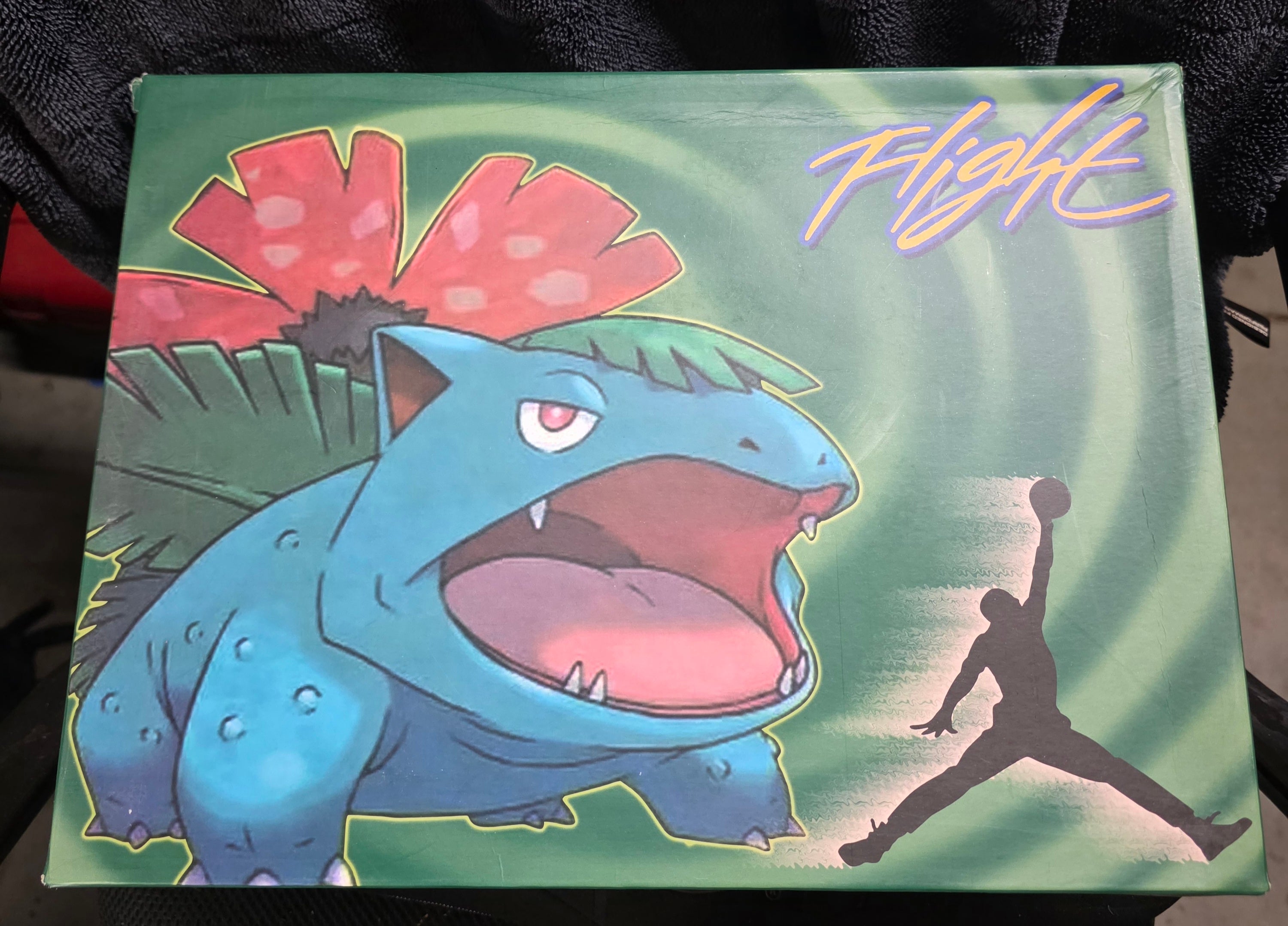 Jordan 4 “Pokémon – Venusaur Inspired” – Fantasy Lineup – US 11 – New – Character Box Included