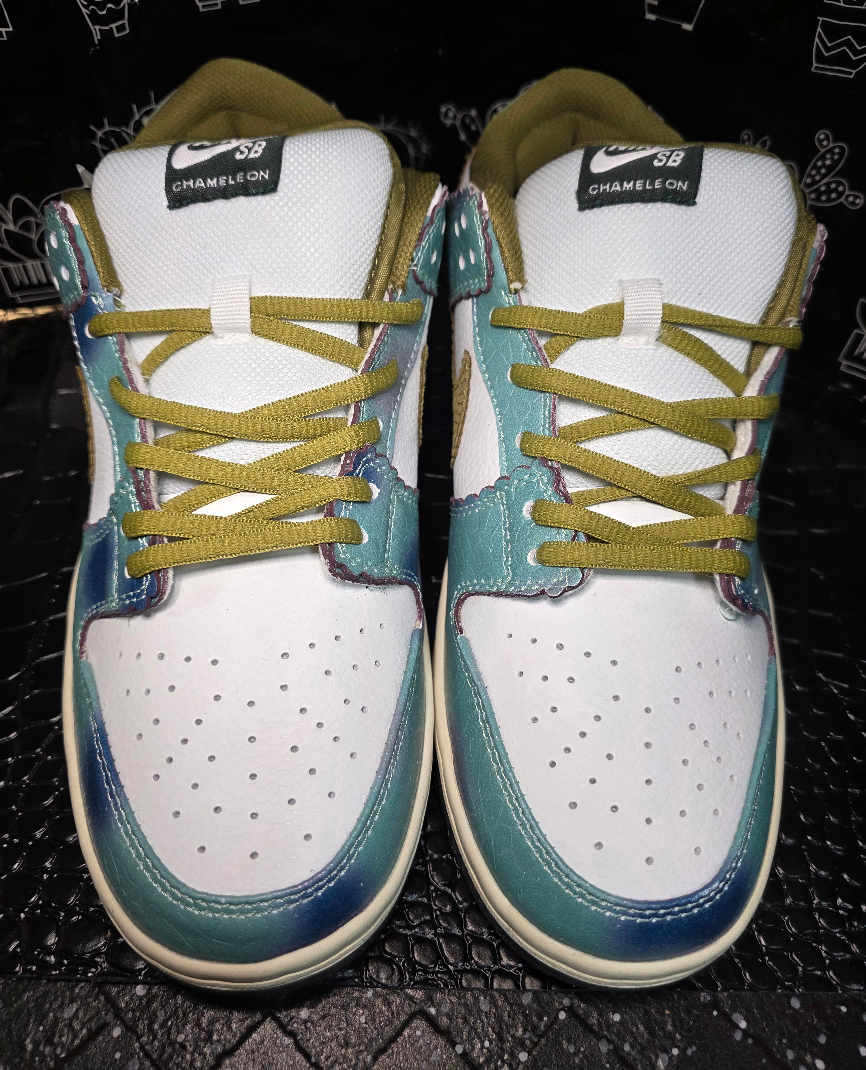 Nike SB Dunk Low “Chameleon" Inspired Design US 11 — New