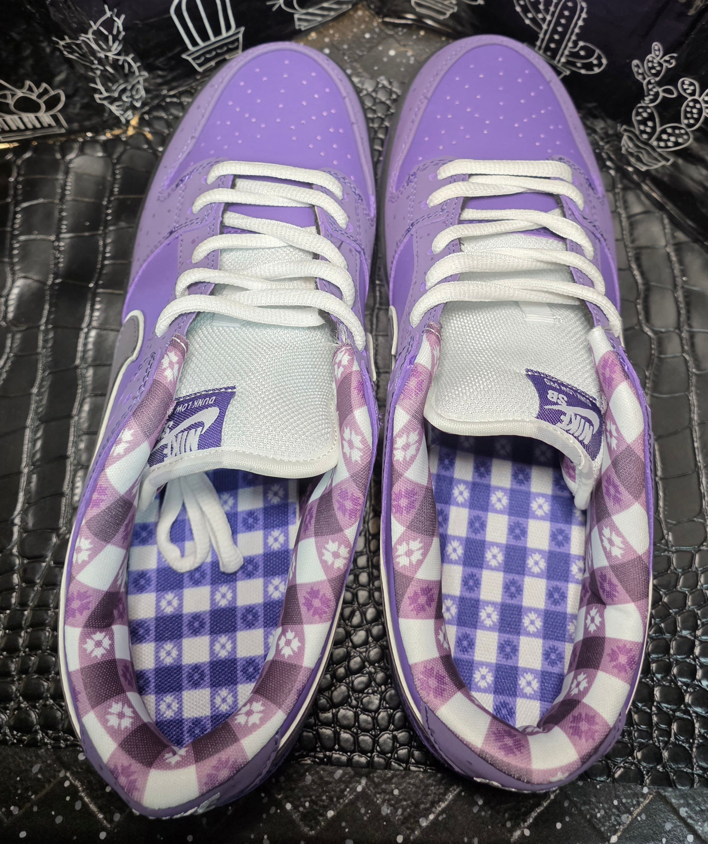 Nike SB Dunk Low “Purple Lobster Inspired.”  Mid Tier Build — US 11 — New