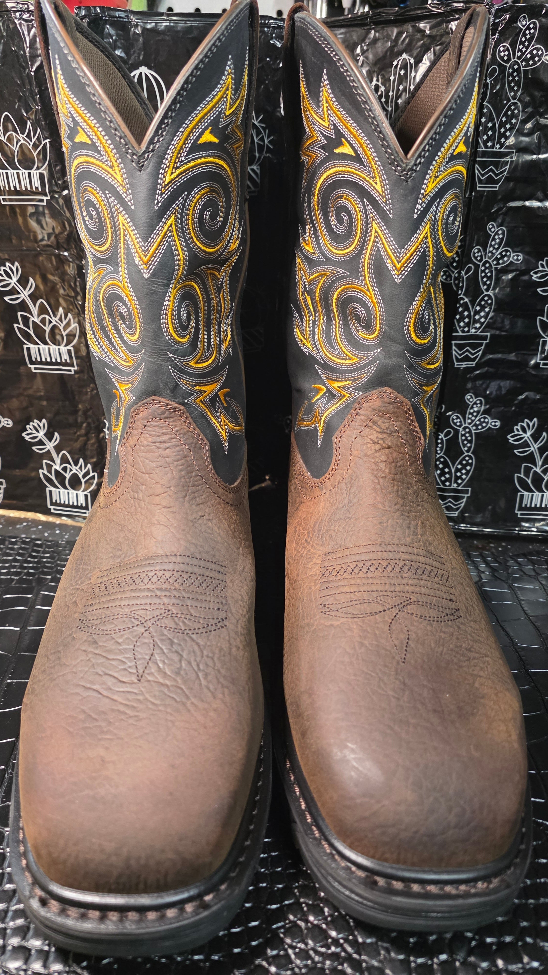 Georgia Boot Carbo‑Tec LT Wellington Pull‑On Work Boots — US 11 — New