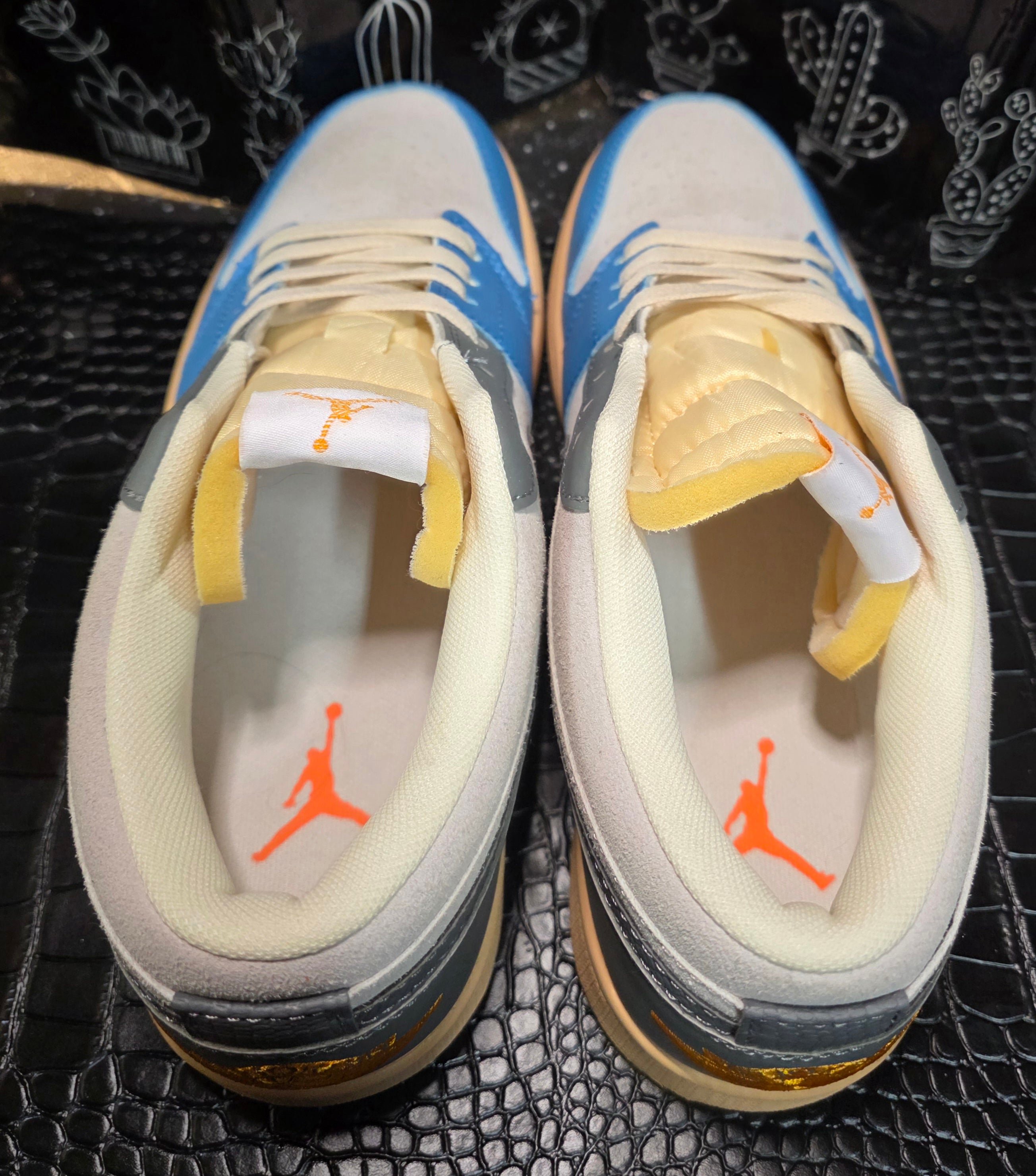 Jordan 1 Low “Vintage UNC.” Inspired Replicated Design — Top Mid Tier — US 11 — New
