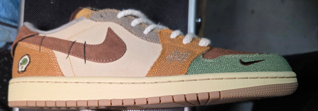 Jordan 1 Low “Zion Williamson Voodoo” Inspired  – "Select Series" – US 11 & US 12 – New