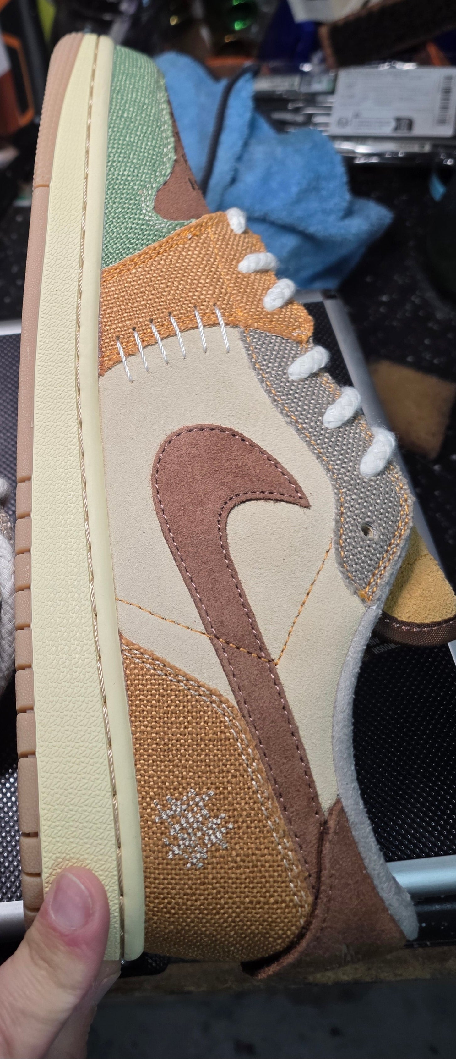 Jordan 1 Low “Zion Williamson Voodoo” Inspired  – "Select Series" – US 11 & US 12 – New