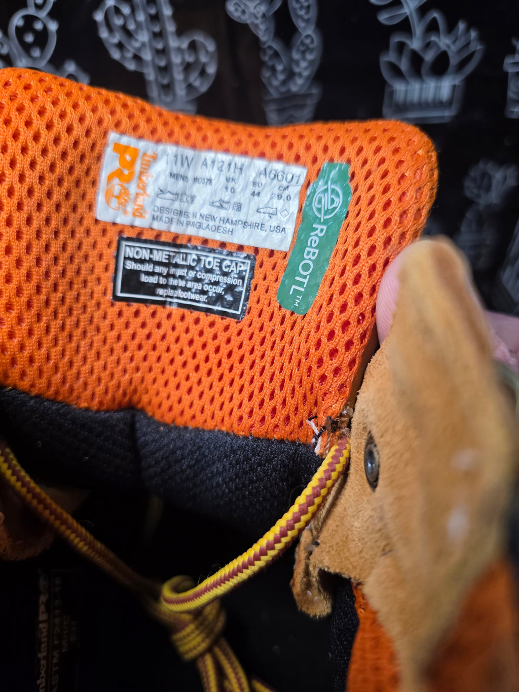 Timberland PRO Resistor 6" Composite Toe Work Boots – A121H — US 11 — New (No Box)