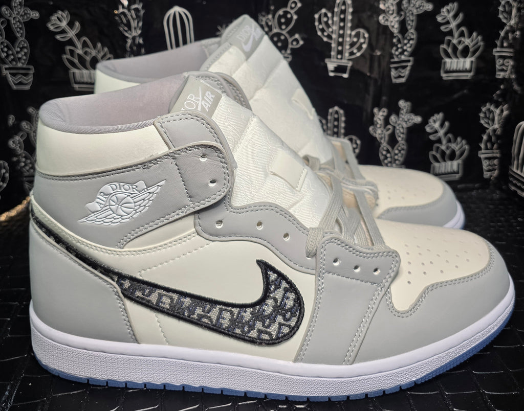 Jordan 1 High- Designer Styled Collabs - Top Grade — US 11 &amp; US 12 — New with Box + Accessories