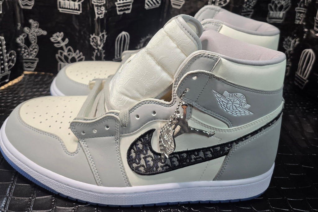 Jordan 1 High- Designer Styled Collabs - Top Grade — US 11 &amp; US 12 — New with Box + Accessories