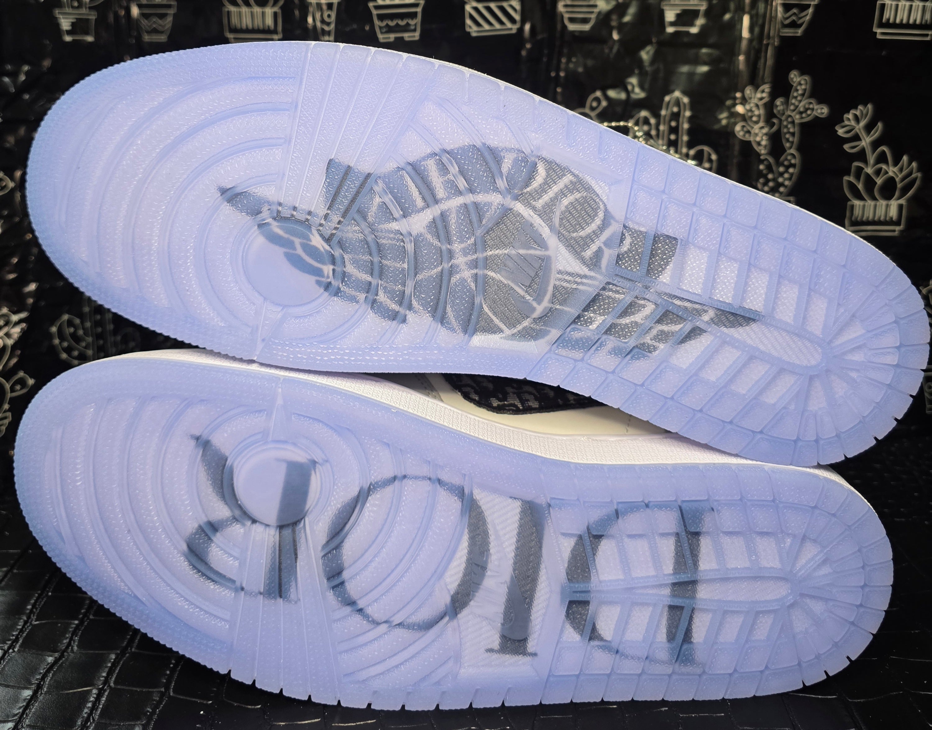 Jordan 1 High- Designer Styled Collabs - Top Grade — US 11 &amp; US 12 — New with Box + Accessories