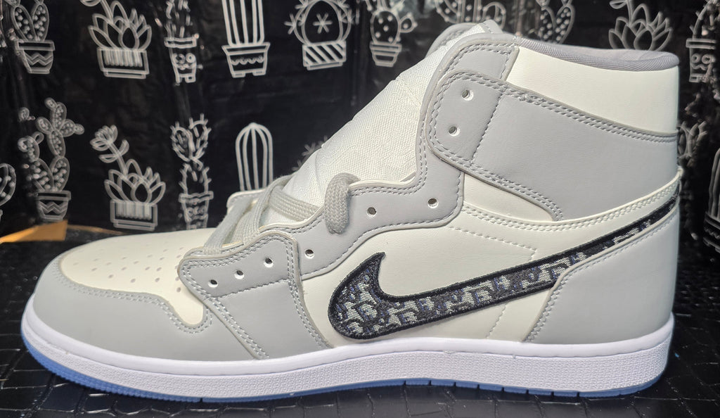 Jordan 1 High- Designer Styled Collabs - Top Grade — US 11 &amp; US 12 — New with Box + Accessories