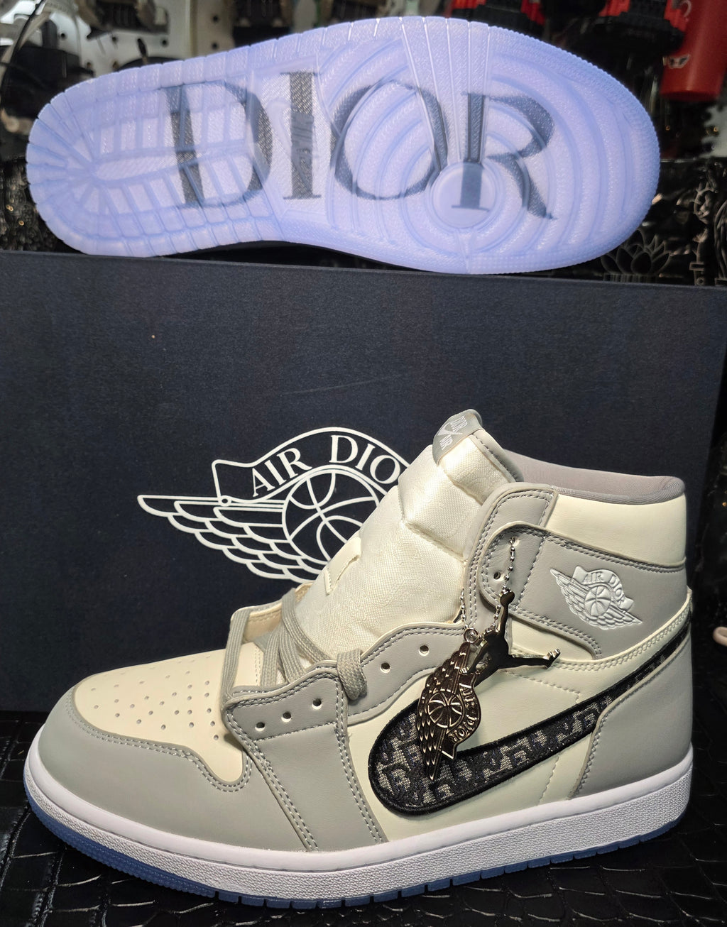 Jordan 1 High- Designer Styled Collabs - Top Grade — US 11 &amp; US 12 — New with Box + Accessories