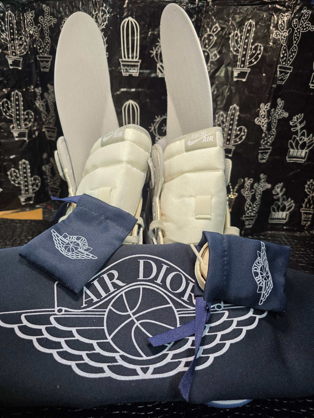 Jordan 1 High- Designer Styled Collabs - Top Grade — US 11 &amp; US 12 — New with Box + Accessories