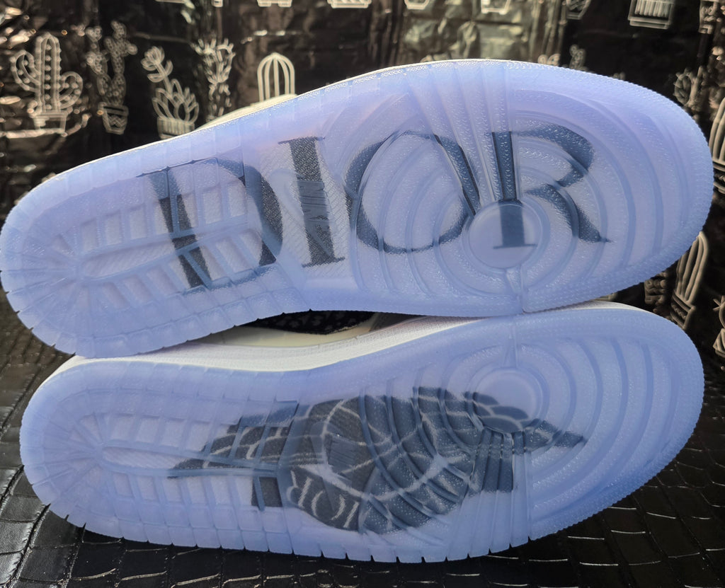 Jordan 1 High- Designer Styled Collabs - Top Grade — US 11 &amp; US 12 — New with Box + Accessories