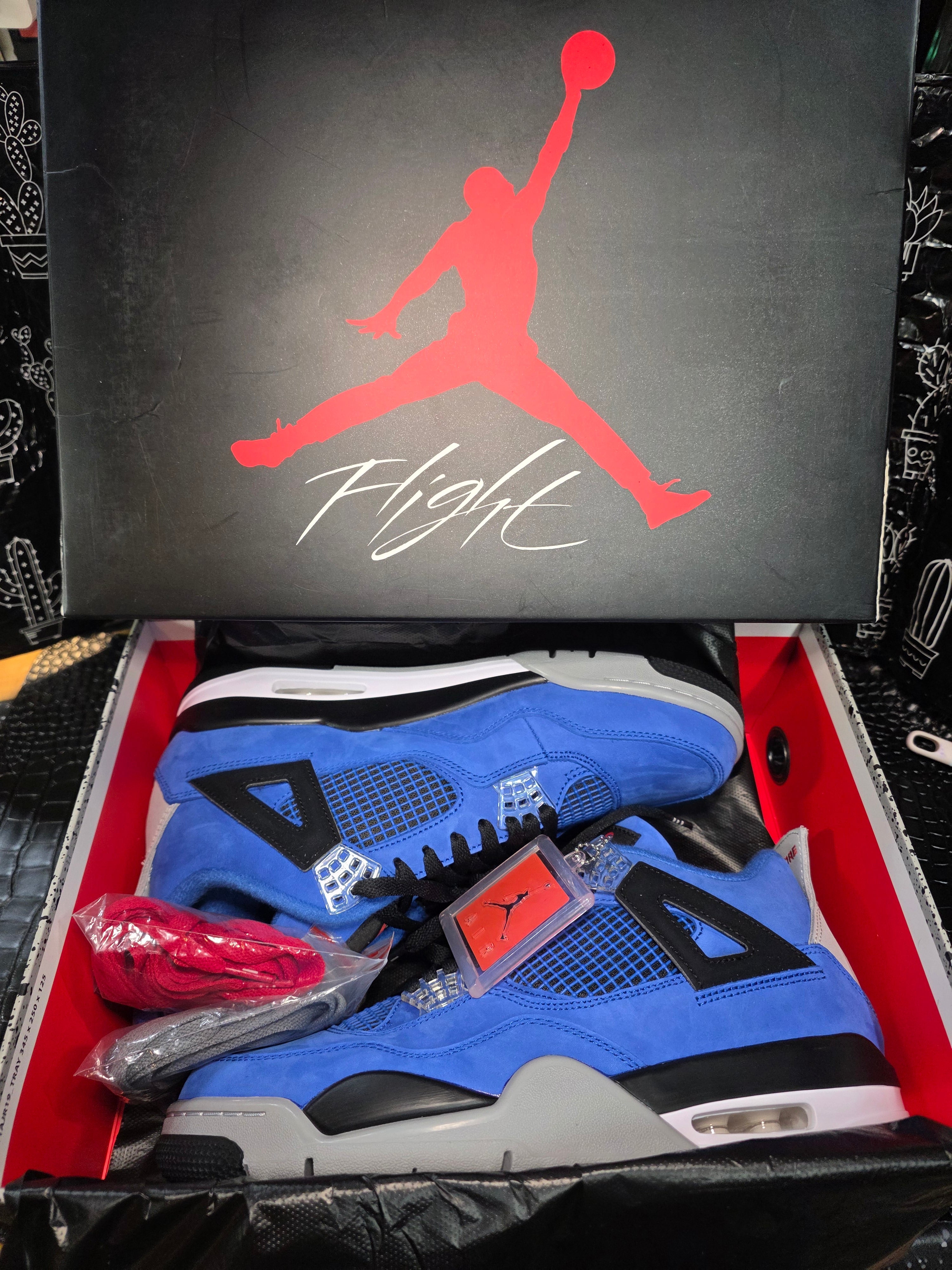 Jordan 4 “Eminem Encore Inspired” (2006 Friends & Family)  Grail Tier 1:1 Build — US 11 &amp; US 12 — New with Full Packaging