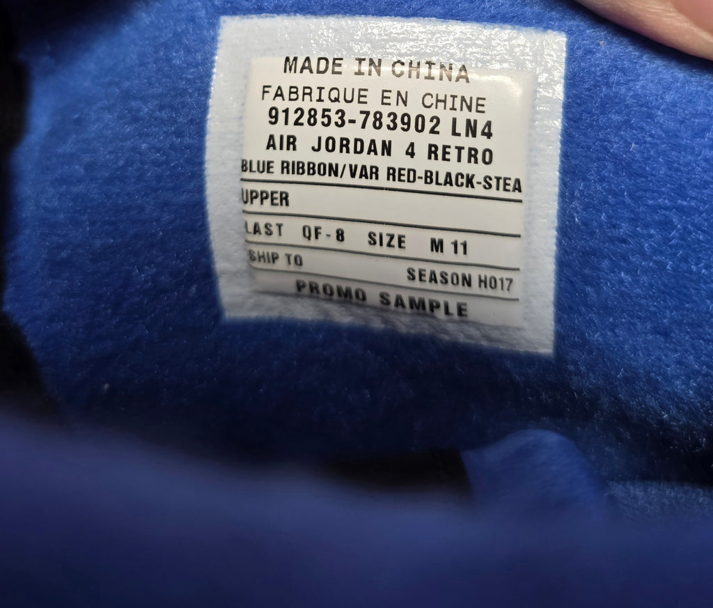 Jordan 4 “Eminem Encore Inspired” (2006 Friends & Family)  Grail Tier 1:1 Build — US 11 &amp; US 12 — New with Full Packaging