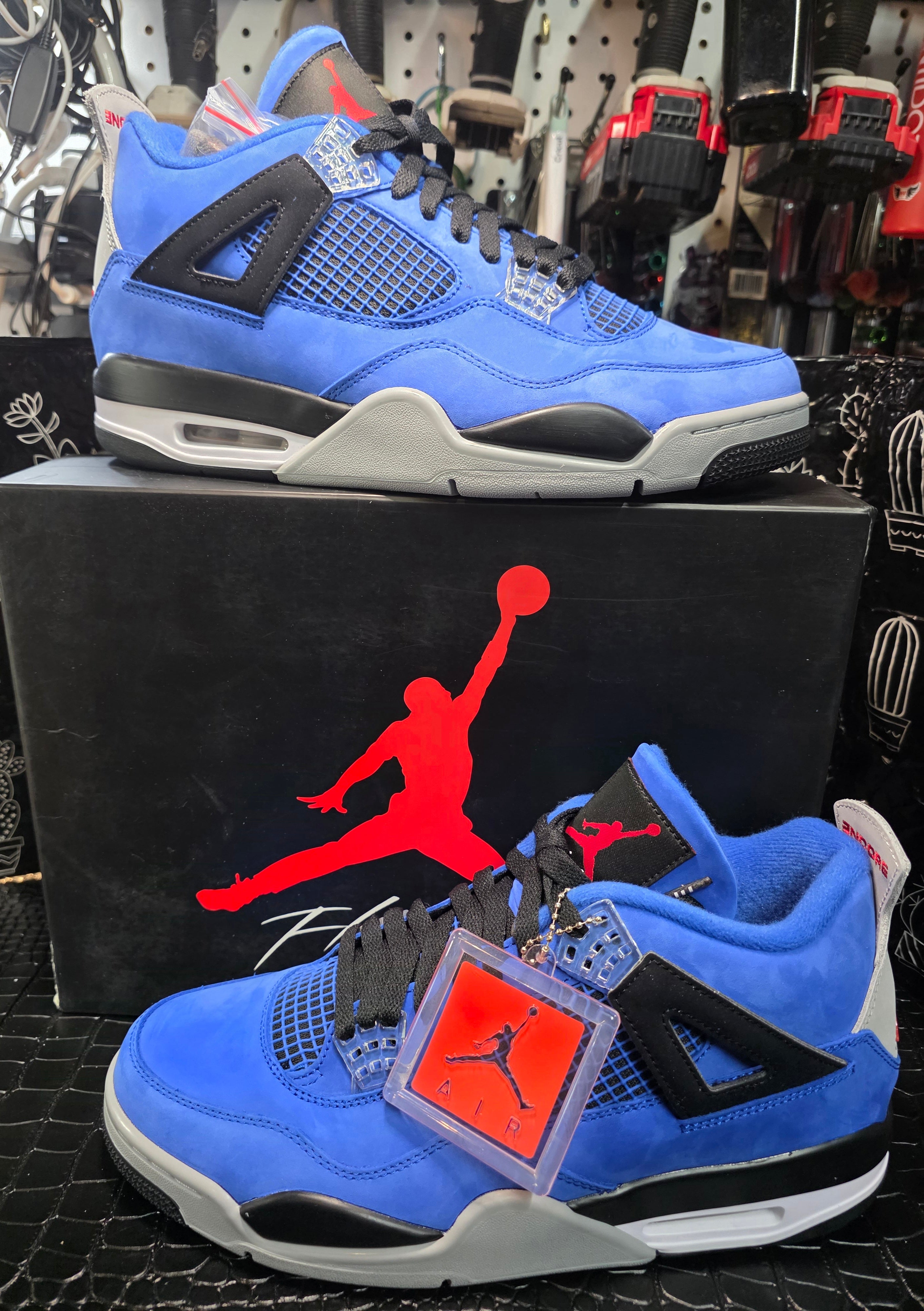 Jordan 4 “Eminem Encore Inspired” (2006 Friends & Family)  Grail Tier 1:1 Build — US 11 &amp; US 12 — New with Full Packaging