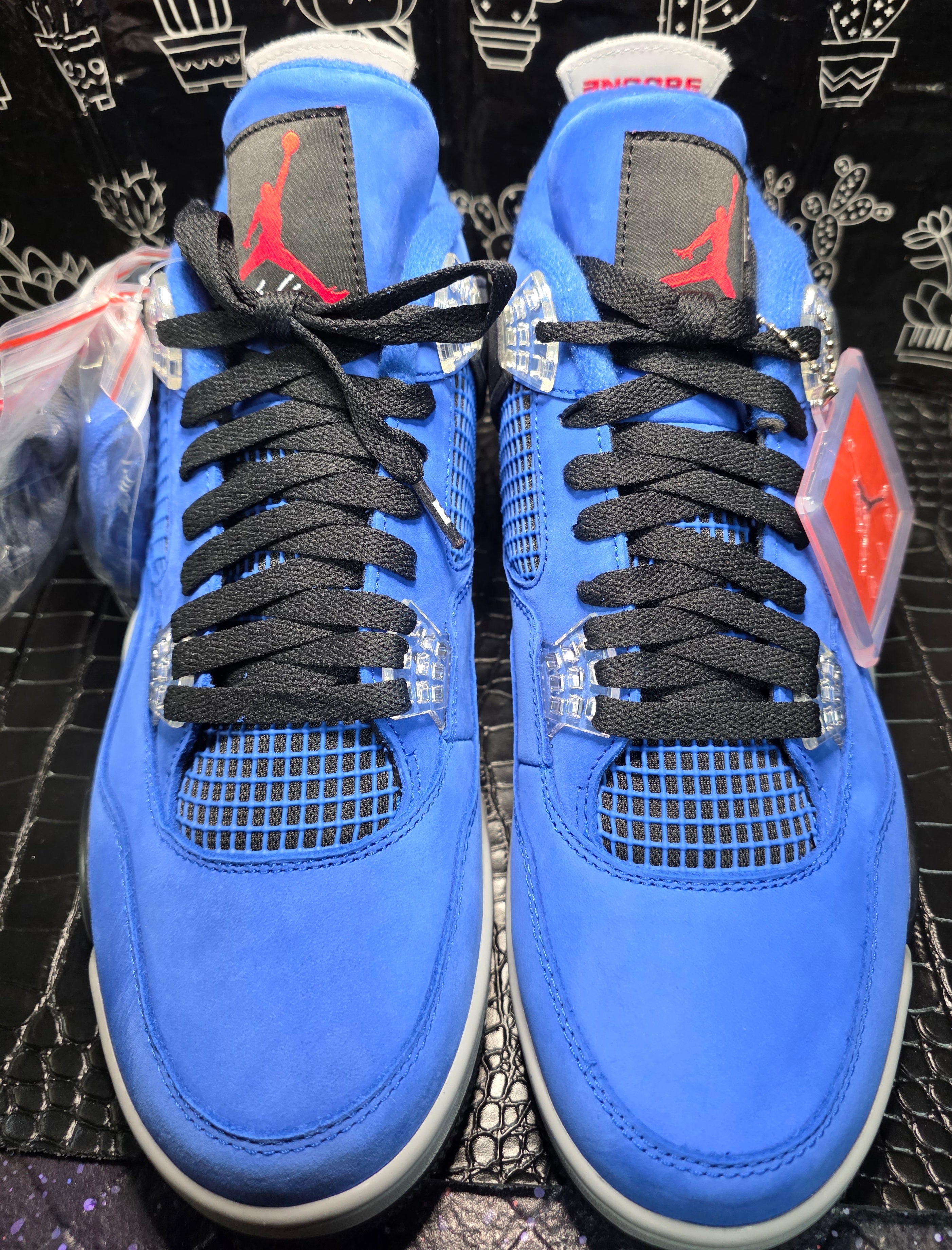 Jordan 4 “Eminem Encore Inspired” (2006 Friends & Family)  Grail Tier 1:1 Build — US 11 &amp; US 12 — New with Full Packaging