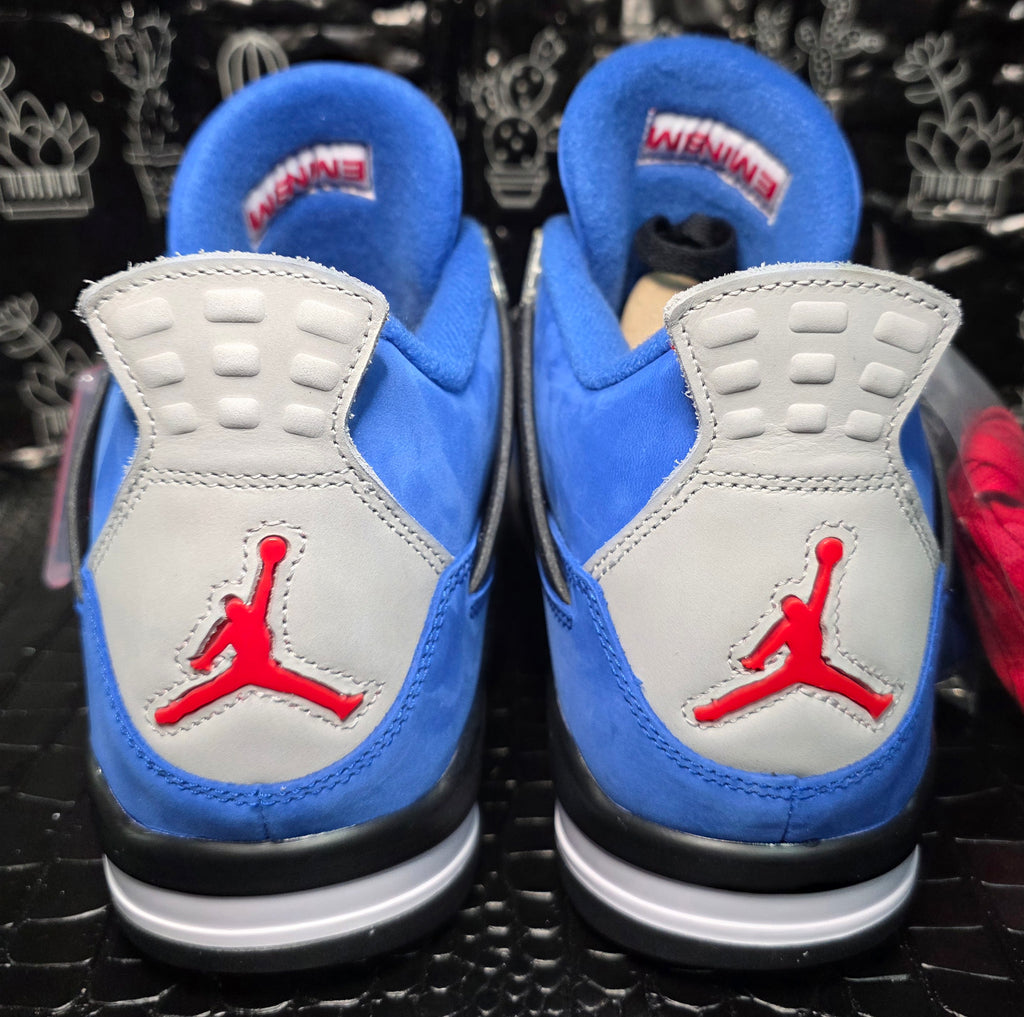 Jordan 4 “Eminem Encore Inspired” (2006 Friends & Family)  Grail Tier 1:1 Build — US 11 &amp; US 12 — New with Full Packaging