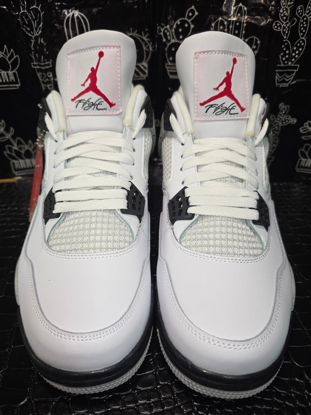 Jordan 4 "Cements" Inspired Design US 11 — New with Box