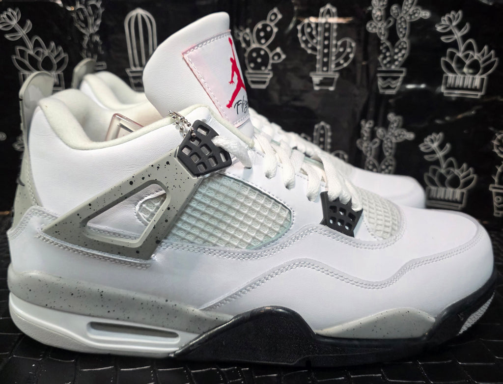 Jordan 4 "Cements" Inspired Design US 11 — New with Box