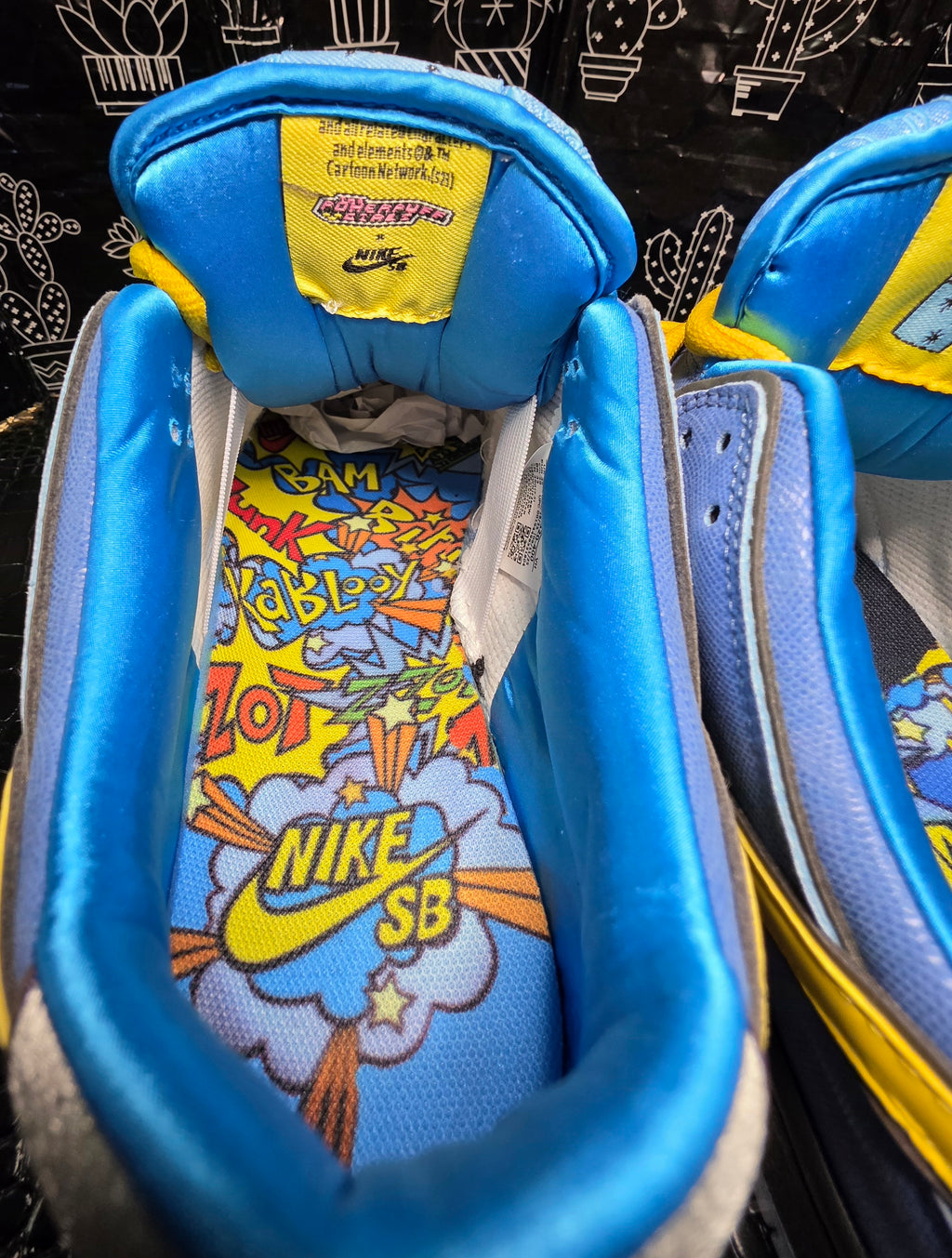 Nike SB Dunk Bubbles – Power Puff Girls  Inspired Design – US 11 – New