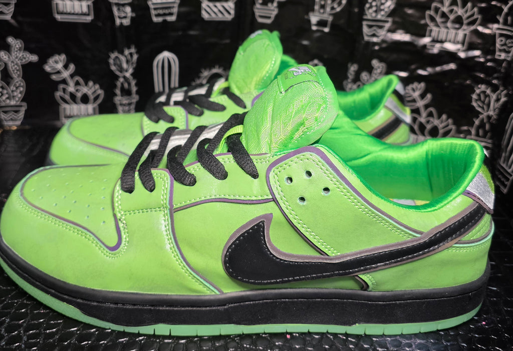 Nike SB Dunk Buttercup – Power Puff Girls  Inspired Design – US 11 – New