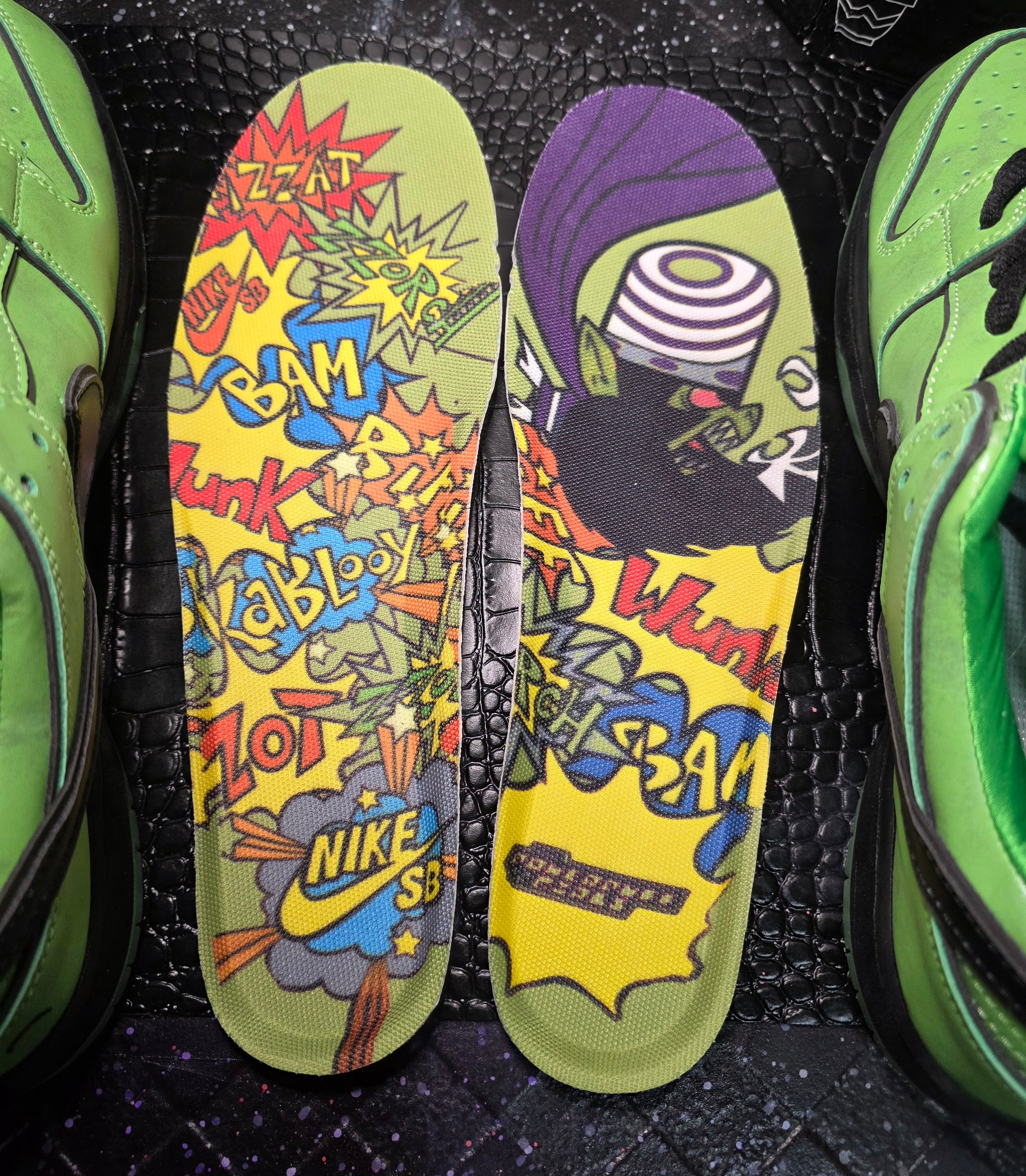 Nike SB Dunk Buttercup – Power Puff Girls  Inspired Design – US 11 – New