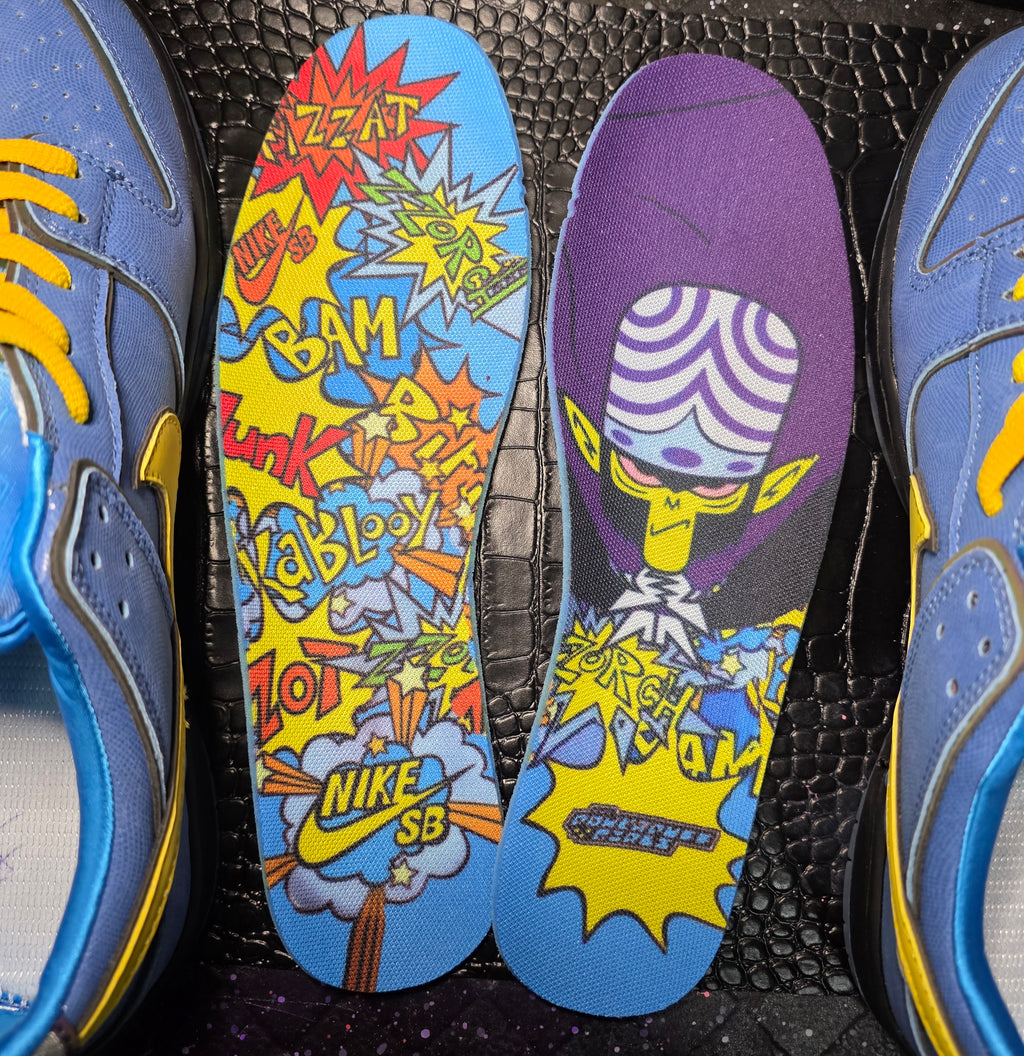 Nike SB Dunk Bubbles – Power Puff Girls  Inspired Design – US 11 – New
