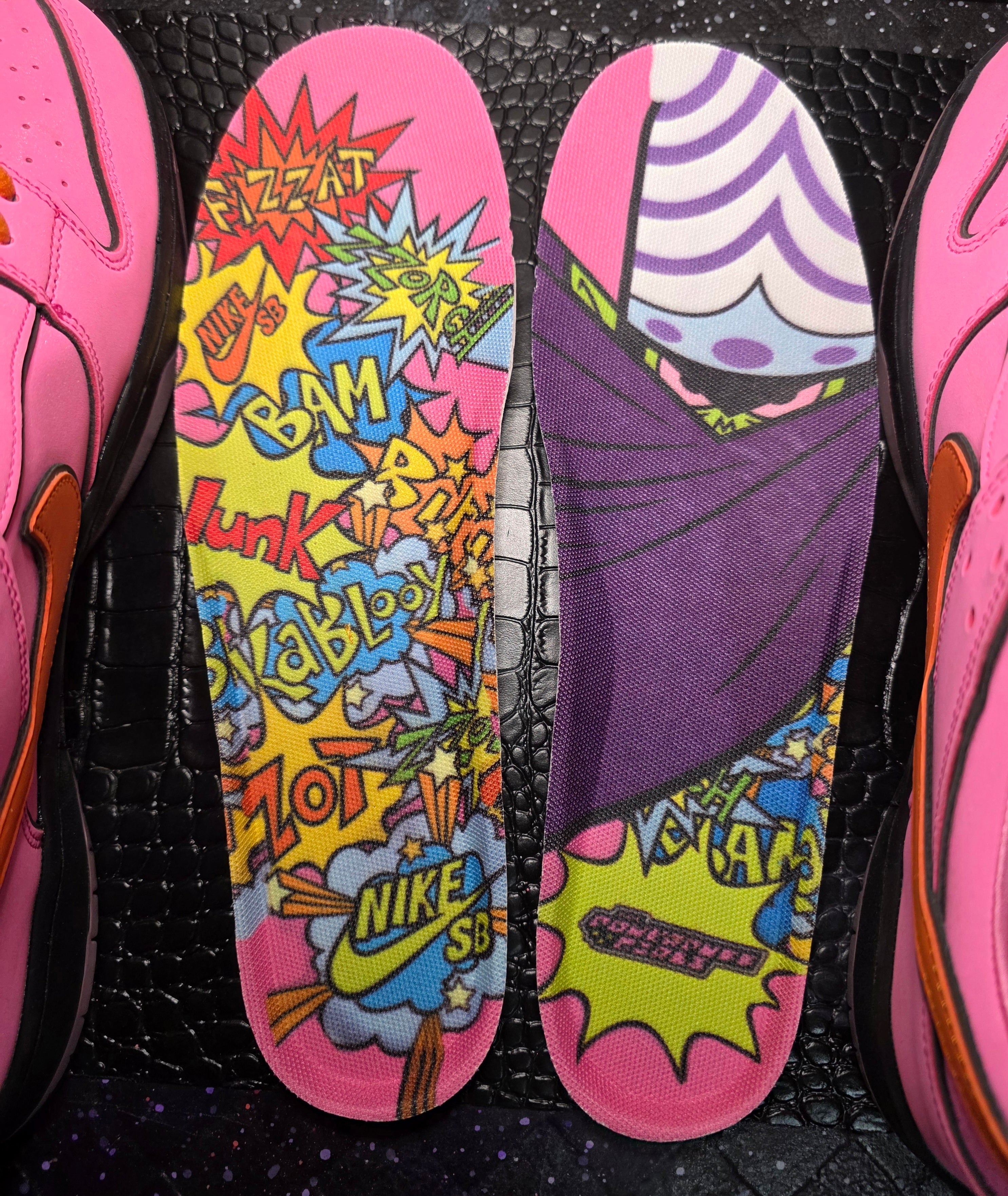 Nike SB Dunk Blossom – Power Puff Girls Inspired Design – US 11 – New