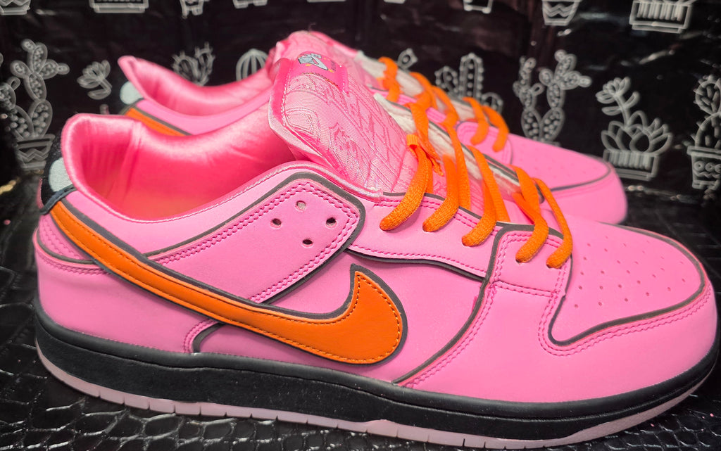 Nike SB Dunk Blossom – Power Puff Girls Inspired Design – US 11 – New
