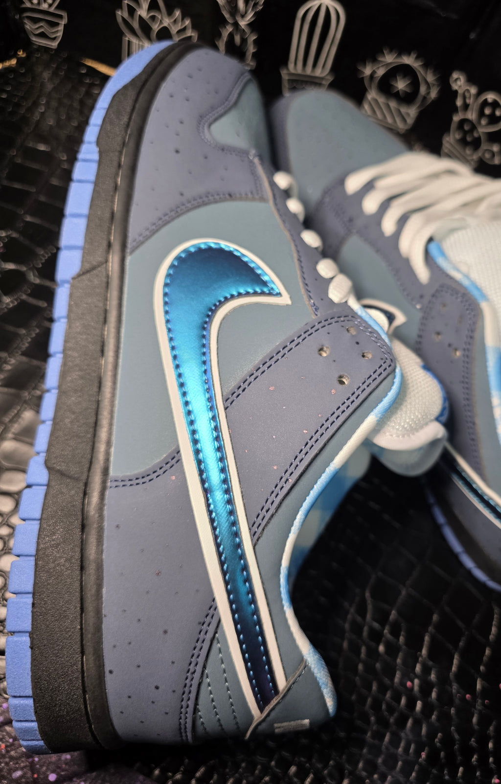 Nike SB Dunk Low “Blue Lobster Inspired.” US 11 — New