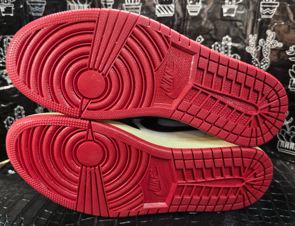 Jordan 1 Low “Travis Scott × Fragment Inspired Design – Red &amp; Black”  Fantasy Colorway US — 11 & 12 — New