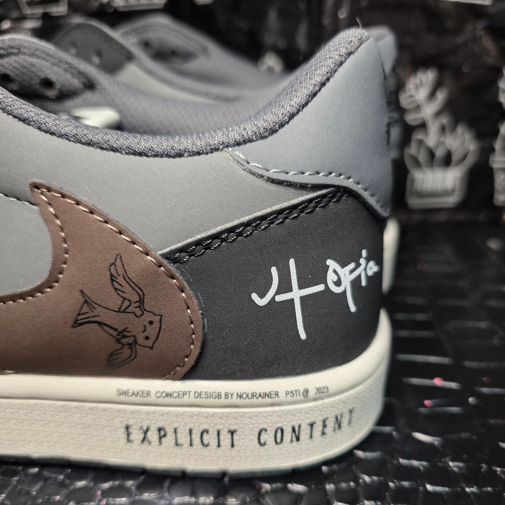 Jordan 1 Low “Travis Scott Utopia Inspired” — Fantasy Build — US 11 — New