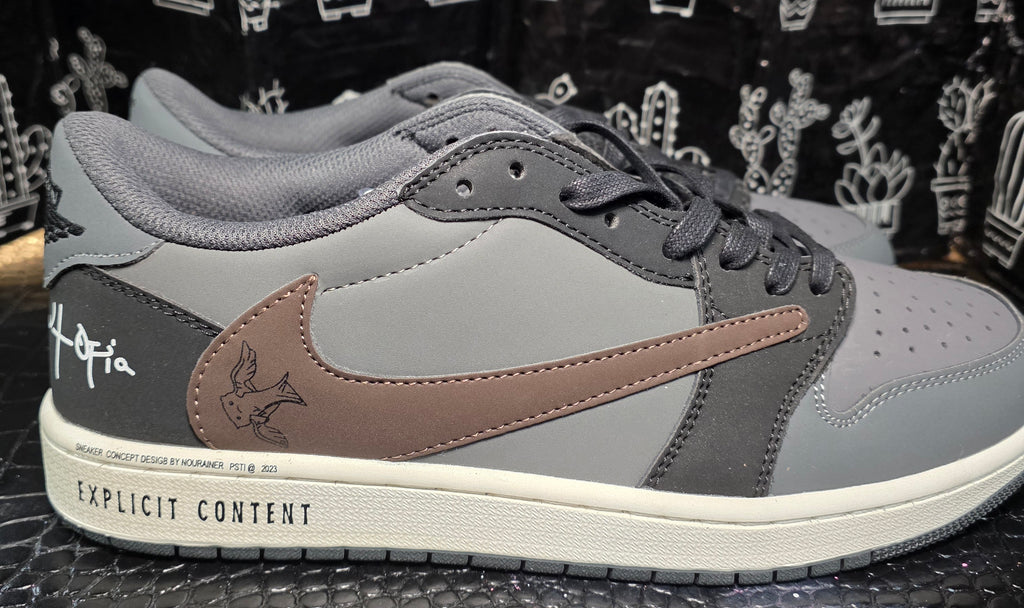 Jordan 1 Low “Travis Scott Utopia Inspired” — Fantasy Build — US 11 — New