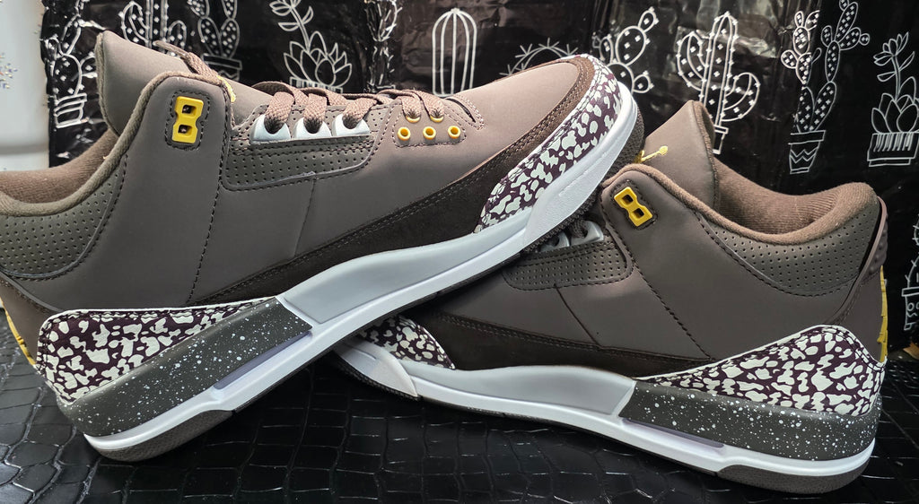 Jordan 3 “Travis Scott Design Inspired.” Fantasy Build — US 11 — New