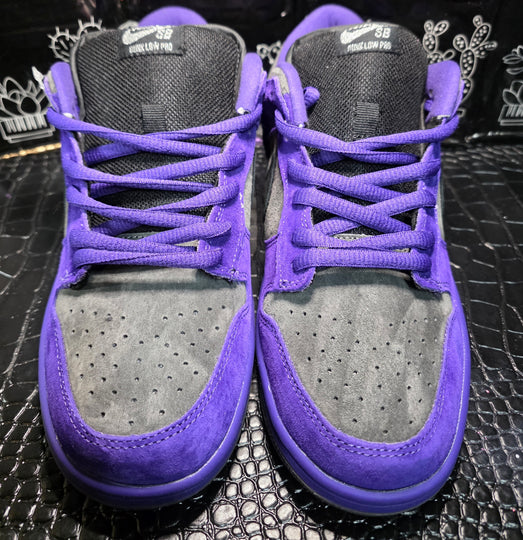 Nike SB Dunk Low “Supreme Purple/Grey Suede” — Design Inspired — US 11