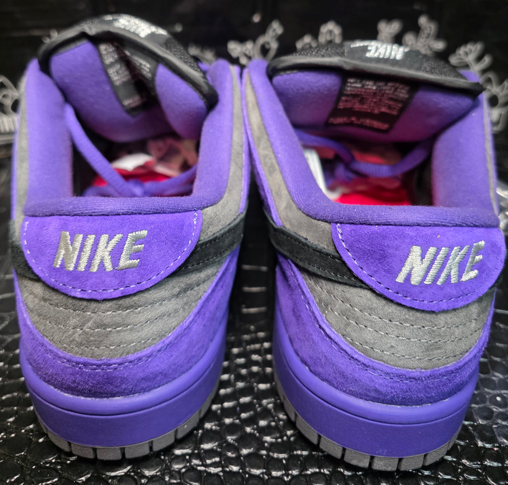Nike SB Dunk Low “Supreme Purple/Grey Suede” — Design Inspired — US 11