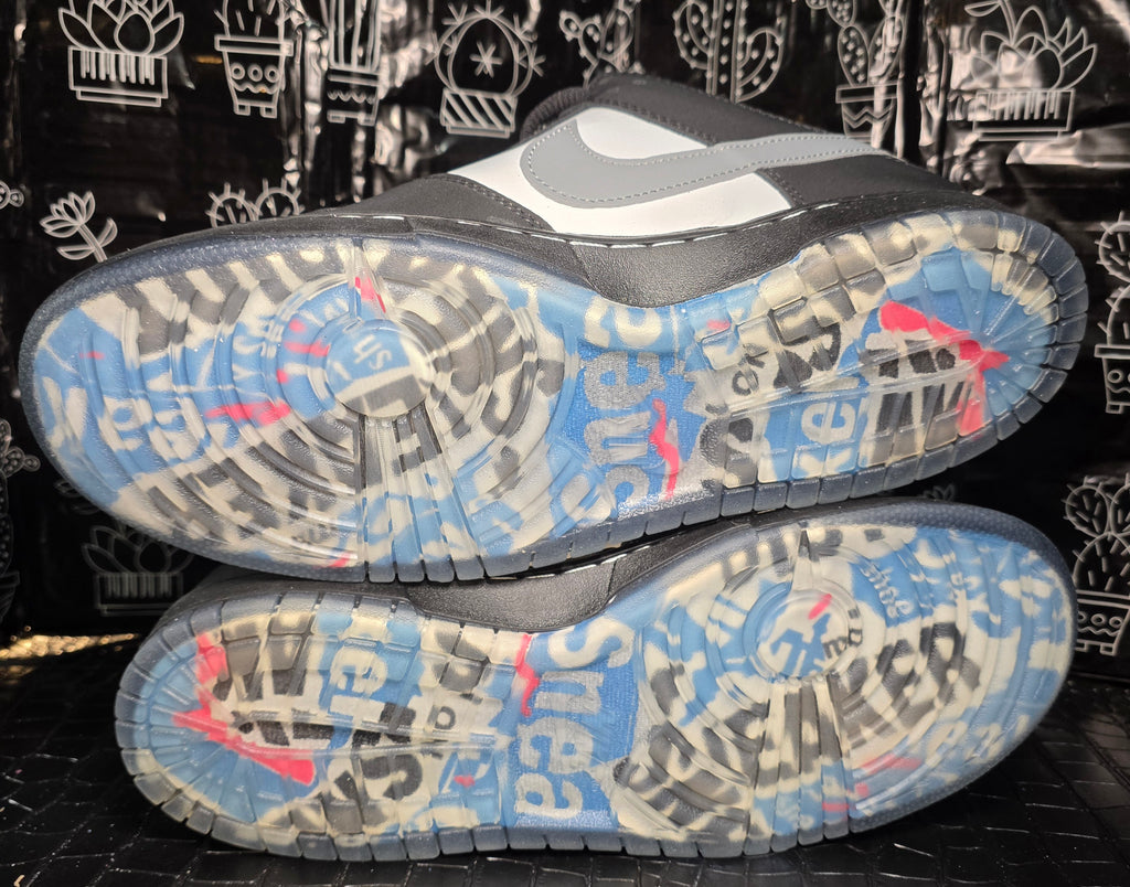 Nike SB Dunk Low “Panda Pigeon Stample” — Design Inspired — Mid Build — US 11