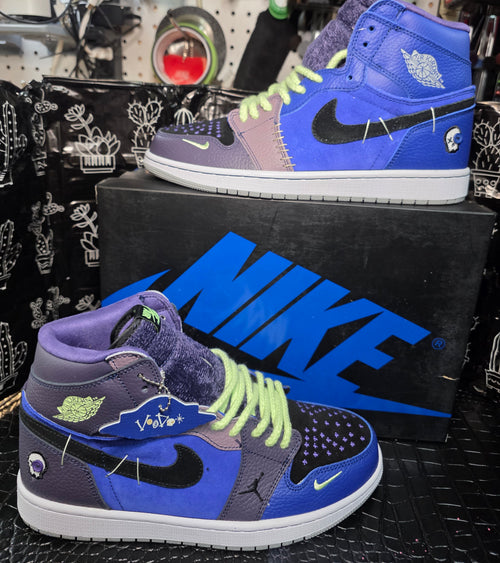 Jordan 1 High Design Inspired “Alternate Zion Voodoos” US 11 &amp; US 12