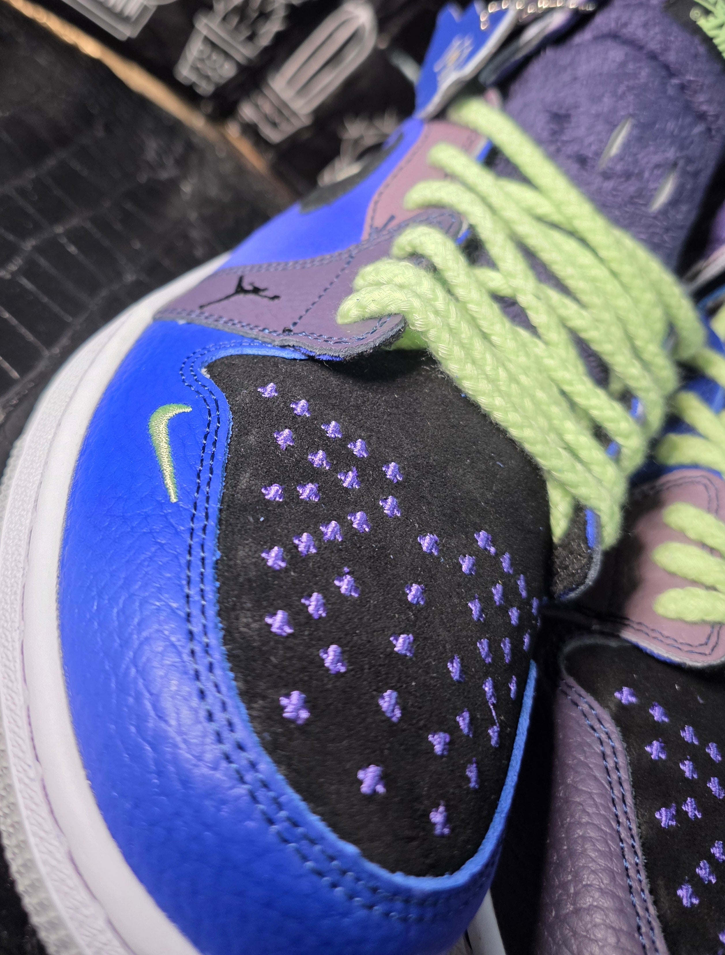 Jordan 1 High “Alternate Zion Voodoo” — Design Inspired — US 11 &amp; US 12