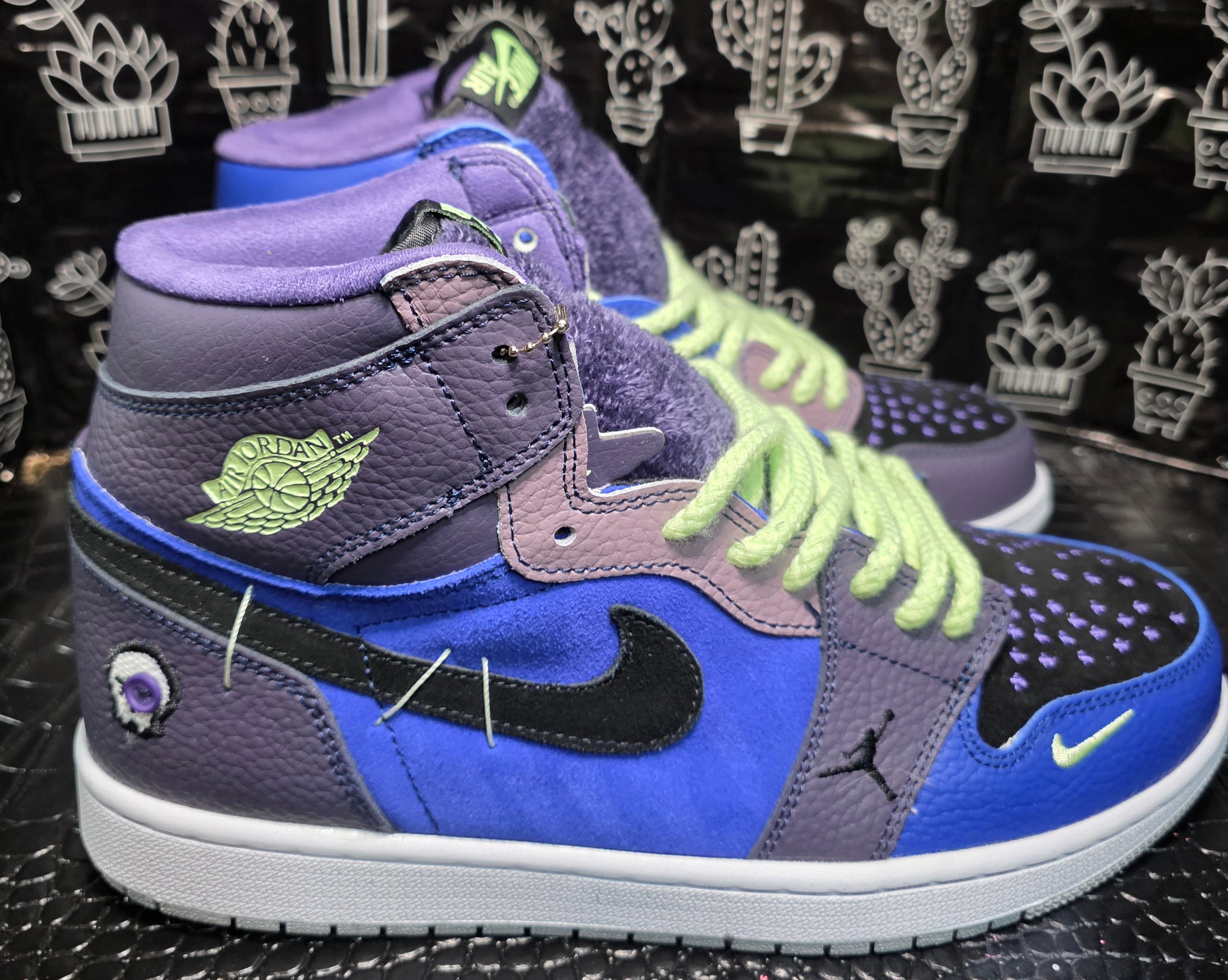 Jordan 1 High “Alternate Zion Voodoo” — Design Inspired — US 11 &amp; US 12