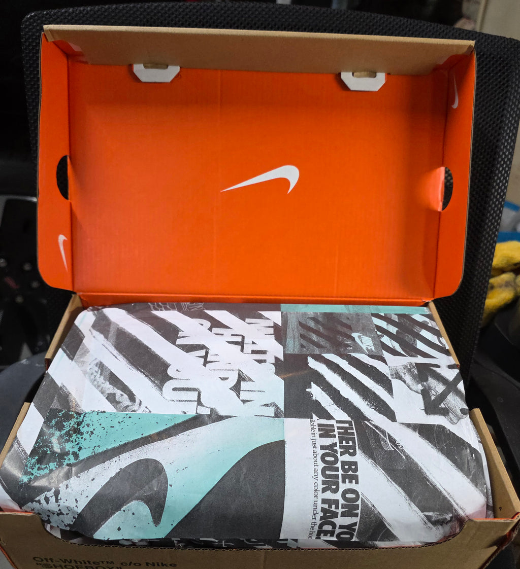 Off‑White x Nike Air VaporMax Plus — Black w/ Clear Air Units — 1:1 Spec — US 11