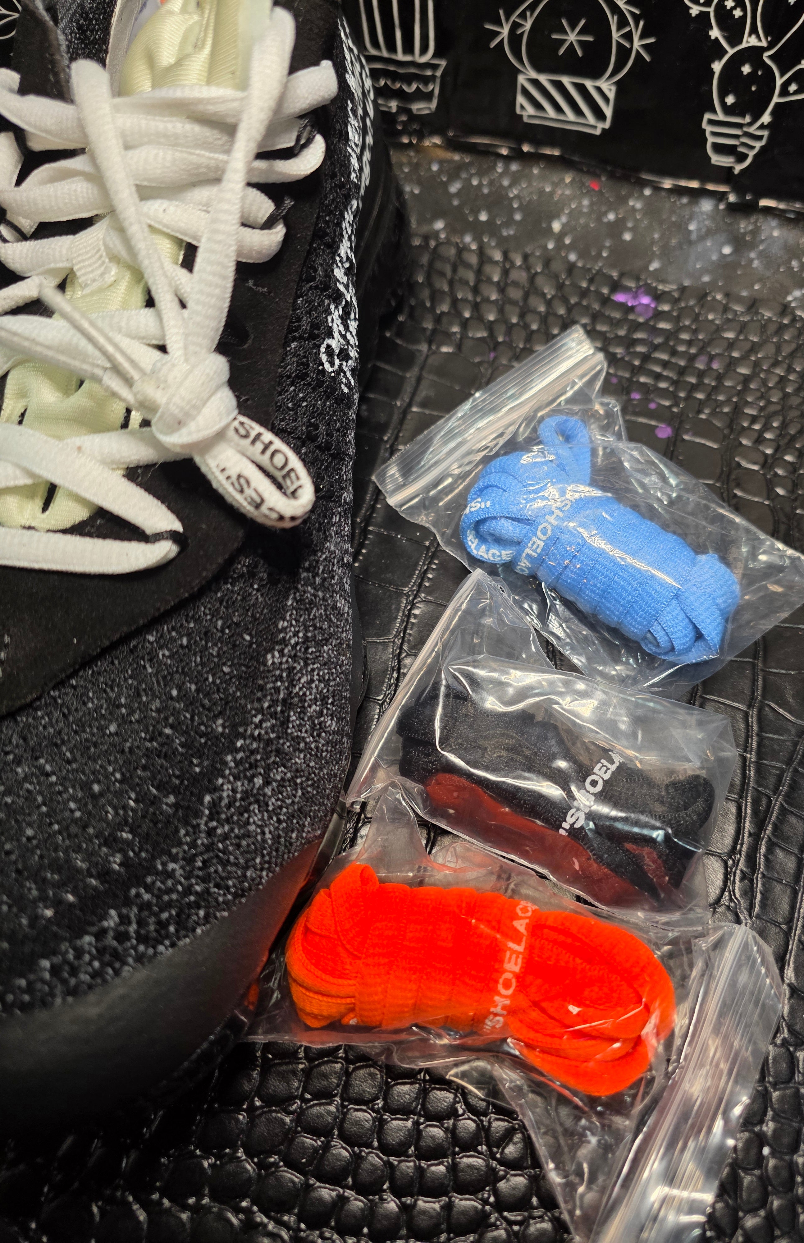 Off‑White x Nike Air VaporMax Plus — Black/Black — 1:1 Spec — US 11