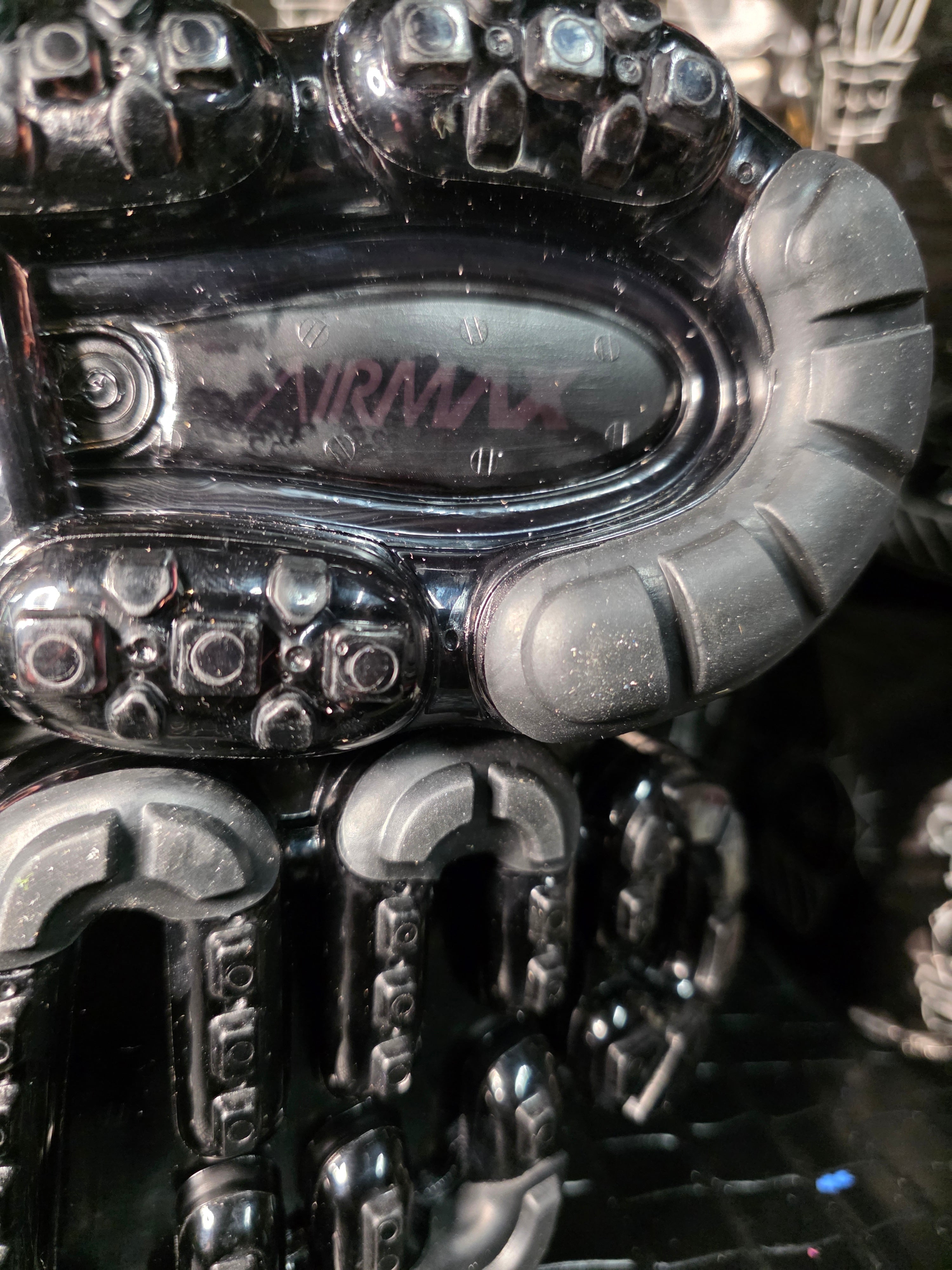 Off‑White x Nike Air VaporMax Plus — Black/Black — 1:1 Spec — US 11