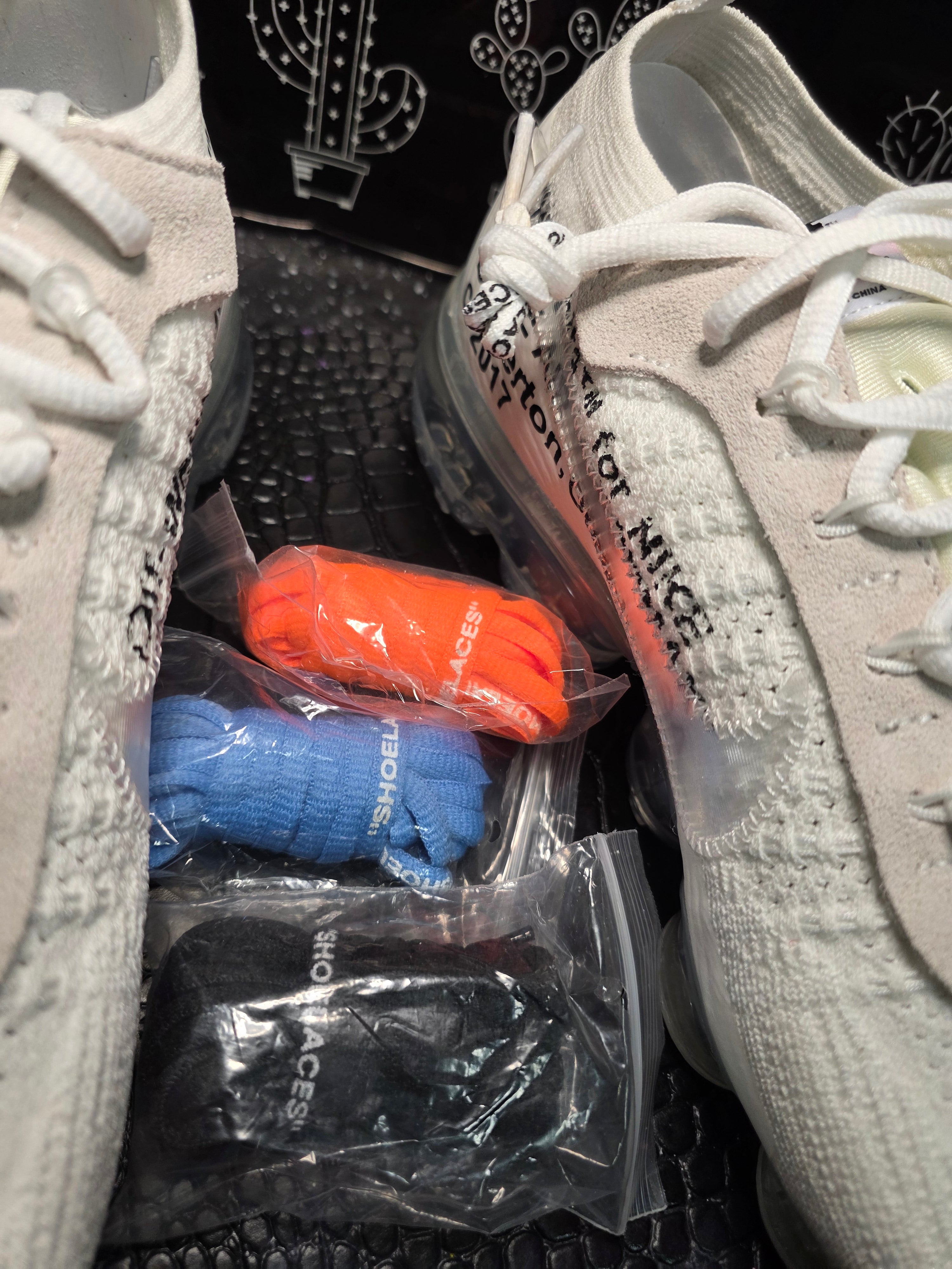 Off‑White x Nike Air VaporMax Plus — White — 1:1 Spec — US 11